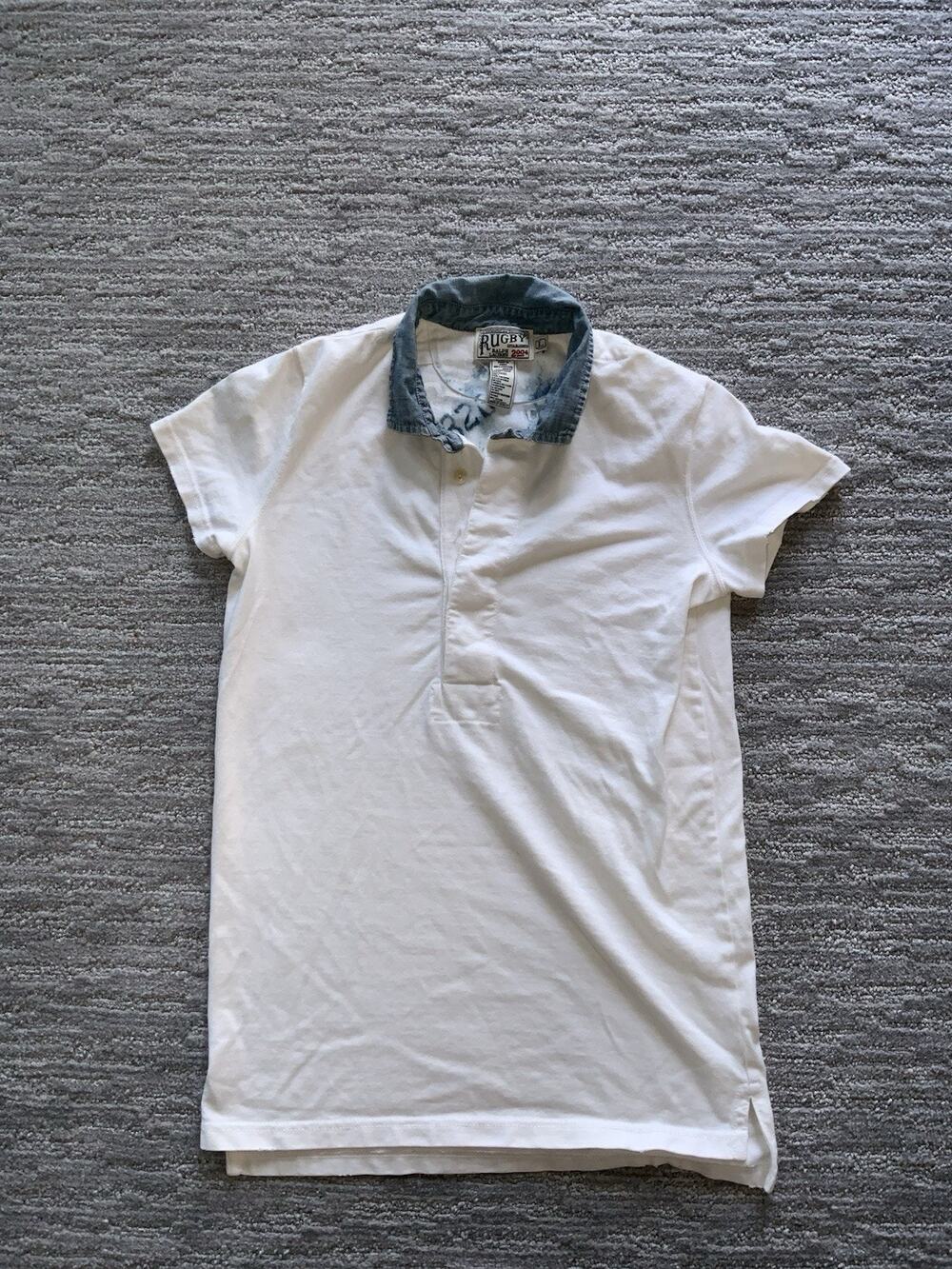Ralph Lauren Vintage Rugby 2004 Vintage Womens Cotton Polo Shirt S